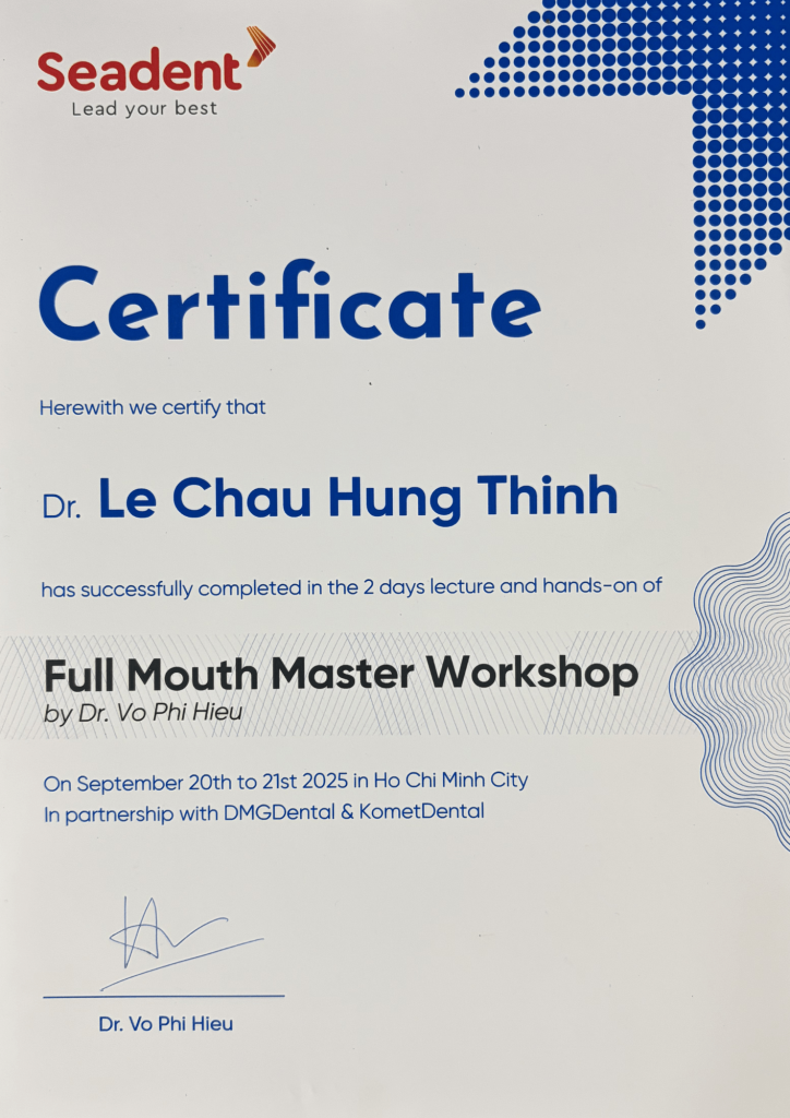 Bằng cấp bác sĩ Thịnh