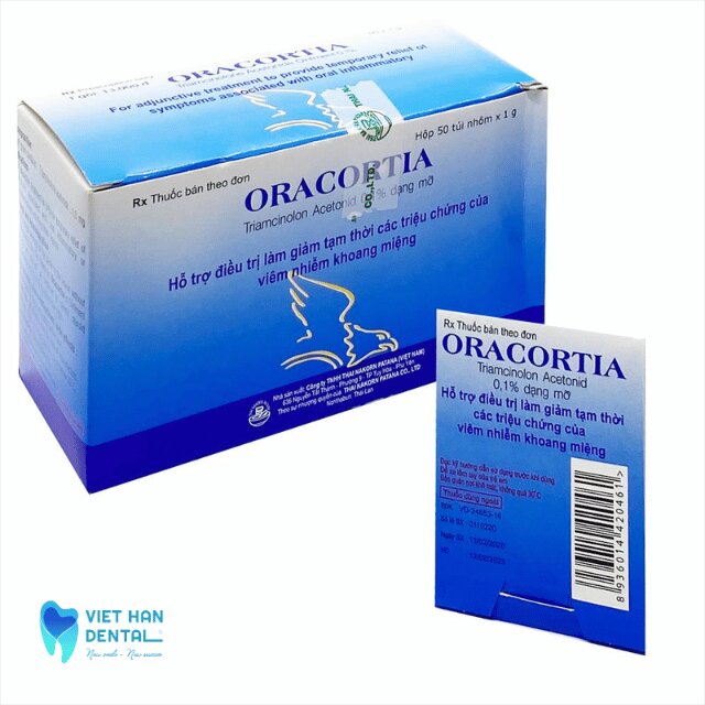 Thuốc trị nhiệt miệng Oracortia