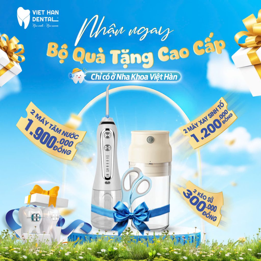 Chương trình "Niềng răng một cặp - Nhận quà cả đôi" của Nha khao Việt Hàn