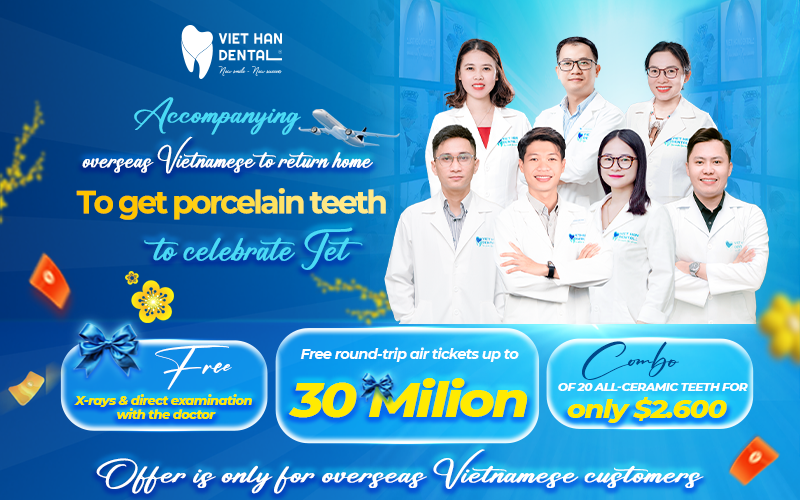 Viet Han Dental Clinic accompanies overseas Vietnamese returning home to improve their smiles for Tet