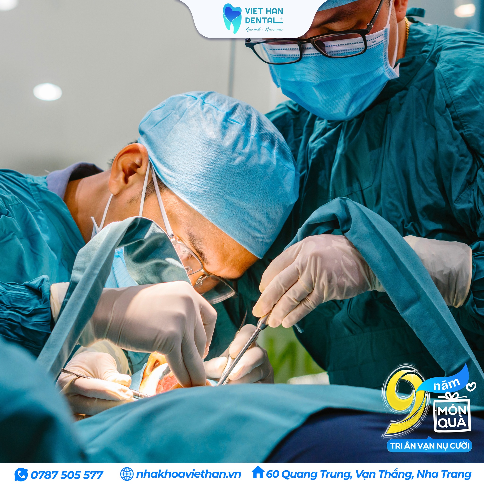 Tại Nha khoa Việt Hàn phòng cấy ghép Implant được thiết kế riêng biệt
