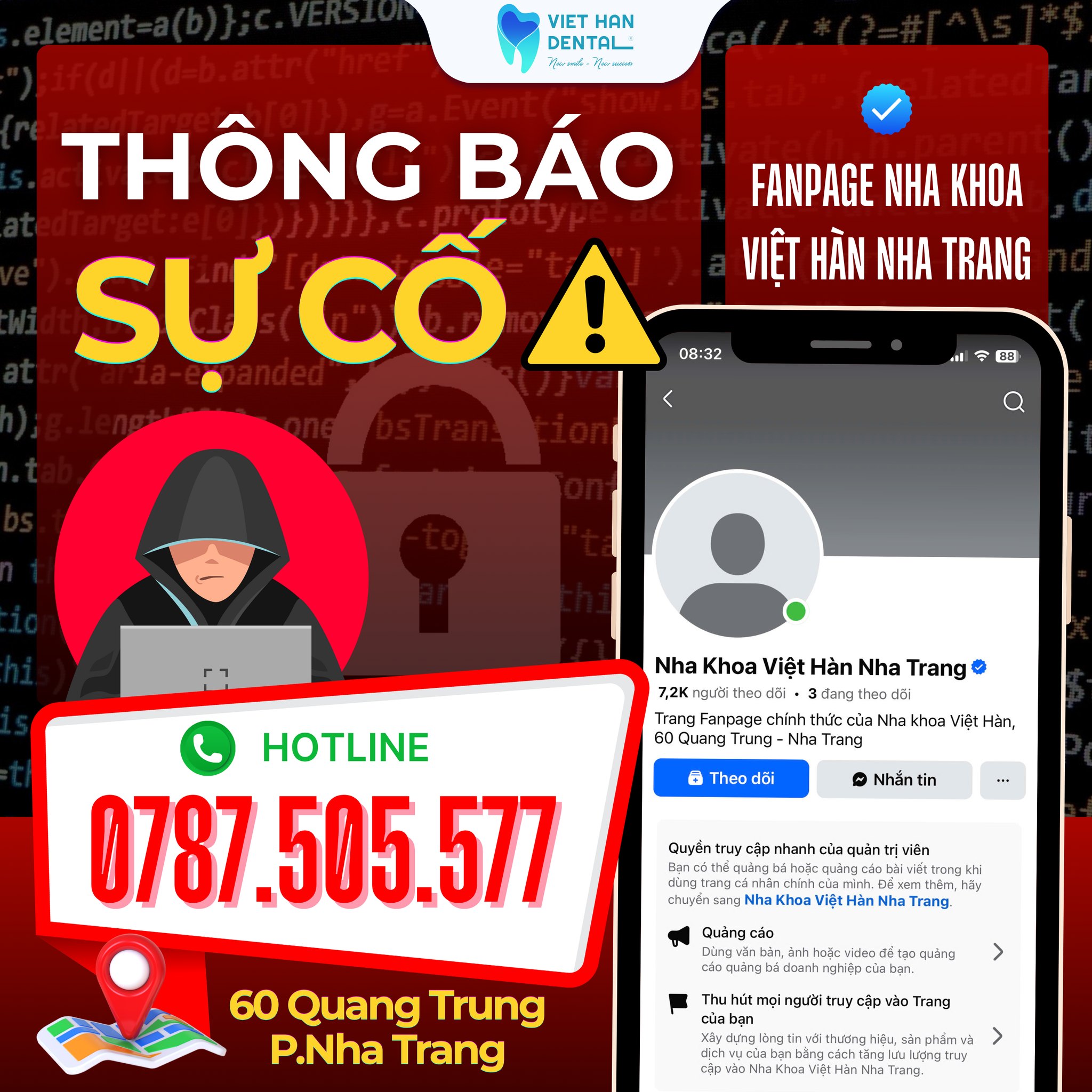 Thông báo THÔNG BÁO QUAN TRỌNG: VỀ SỰ CỐ GIÁN ĐOẠN FANPAGE