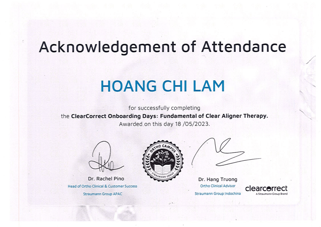 bằng cấp bác sĩ lâm