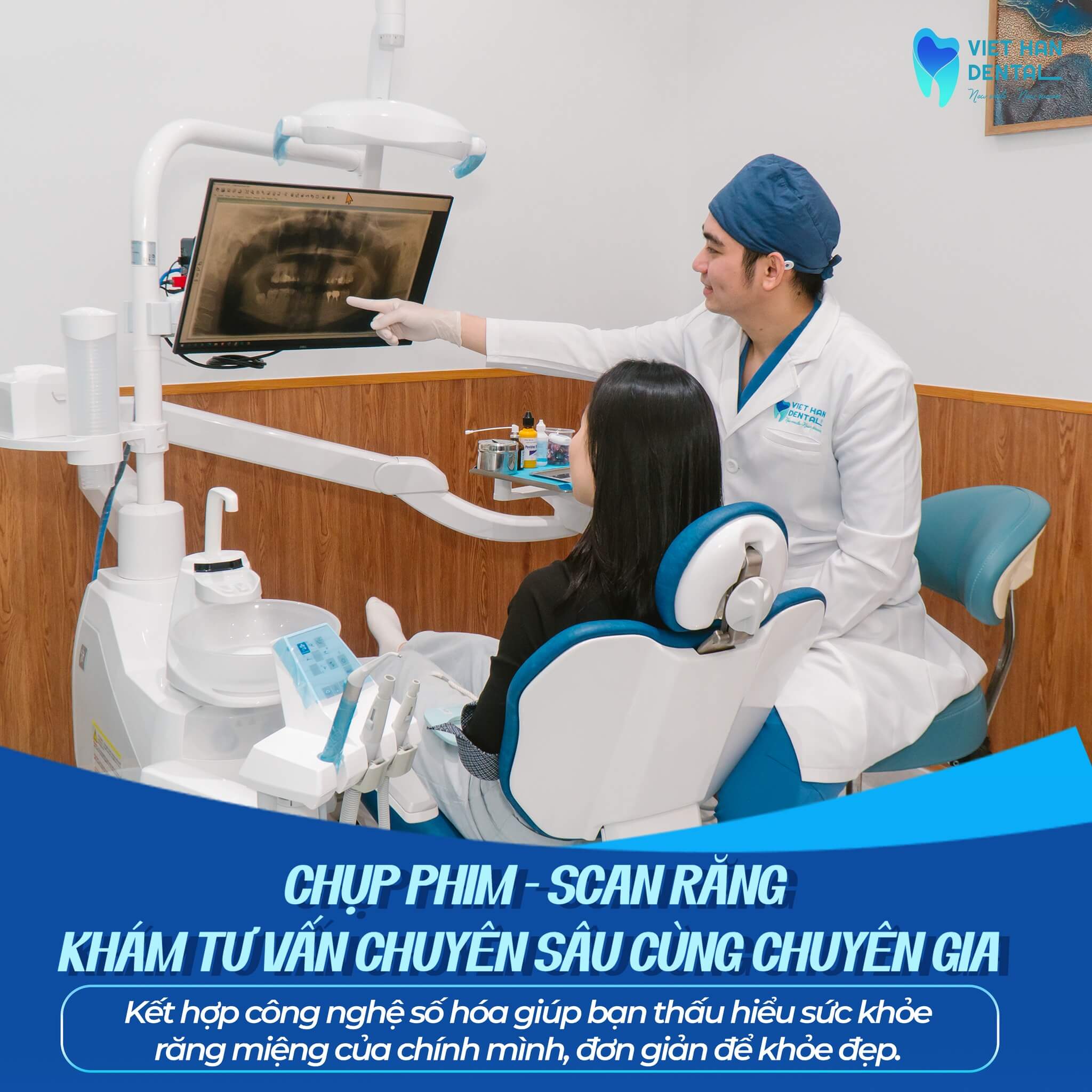 Thăm khám răng cùng chuyên gia tại Nha khoa Việt Hàn