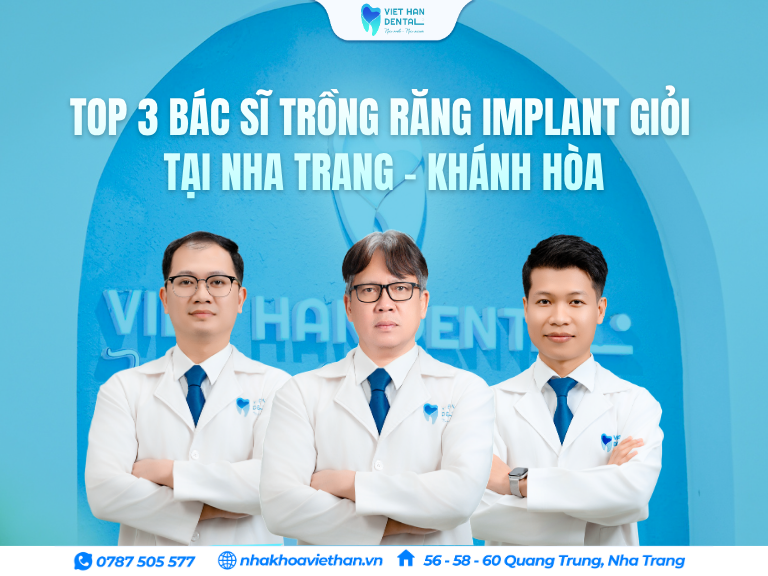 Đội ngũ bác sĩ trồng răng Implant