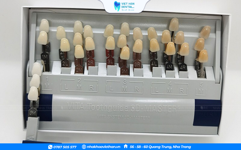Bảng màu răng sứ Vita 3D Master