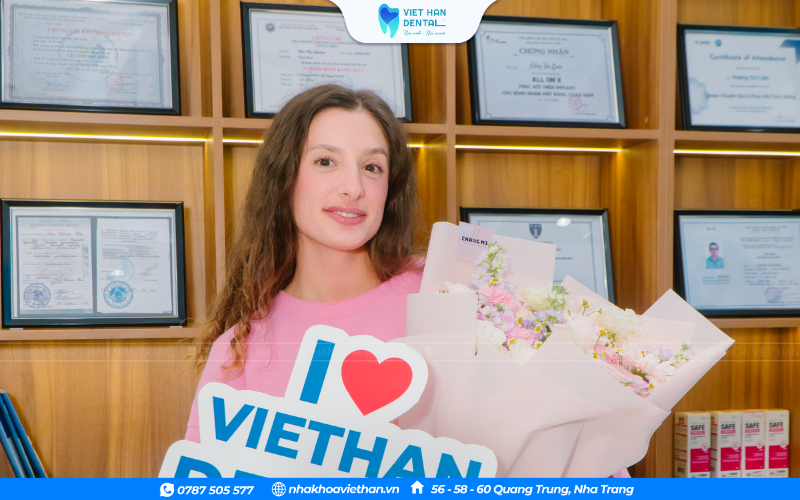 Khách hàng luôn yên tâm vì tay nghề bác sĩ tại nha khoa Việt Hàn