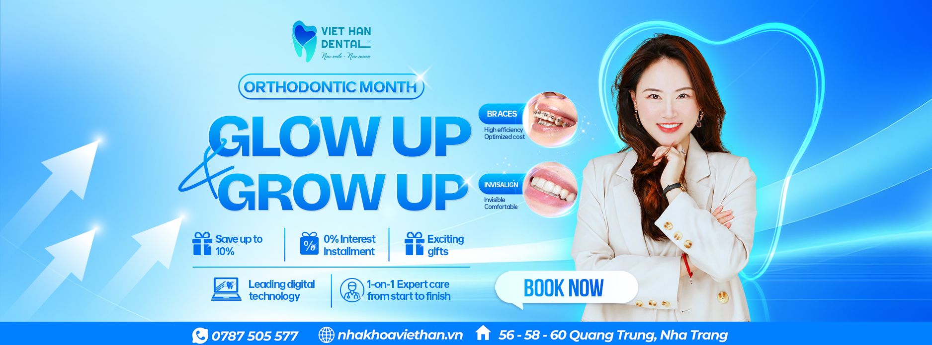 Tháng niềng răng - Nha khoa Việt Hàn