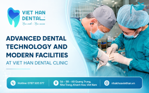 Viet Han Dental Clinic adheres to strict sterilization protocols.