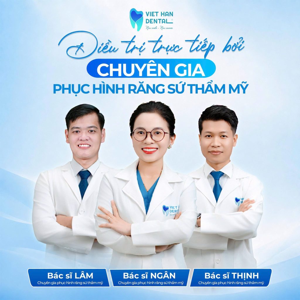 Bác sĩ chuyên sâu phục hình trực tiếp thăm khám và điều trị