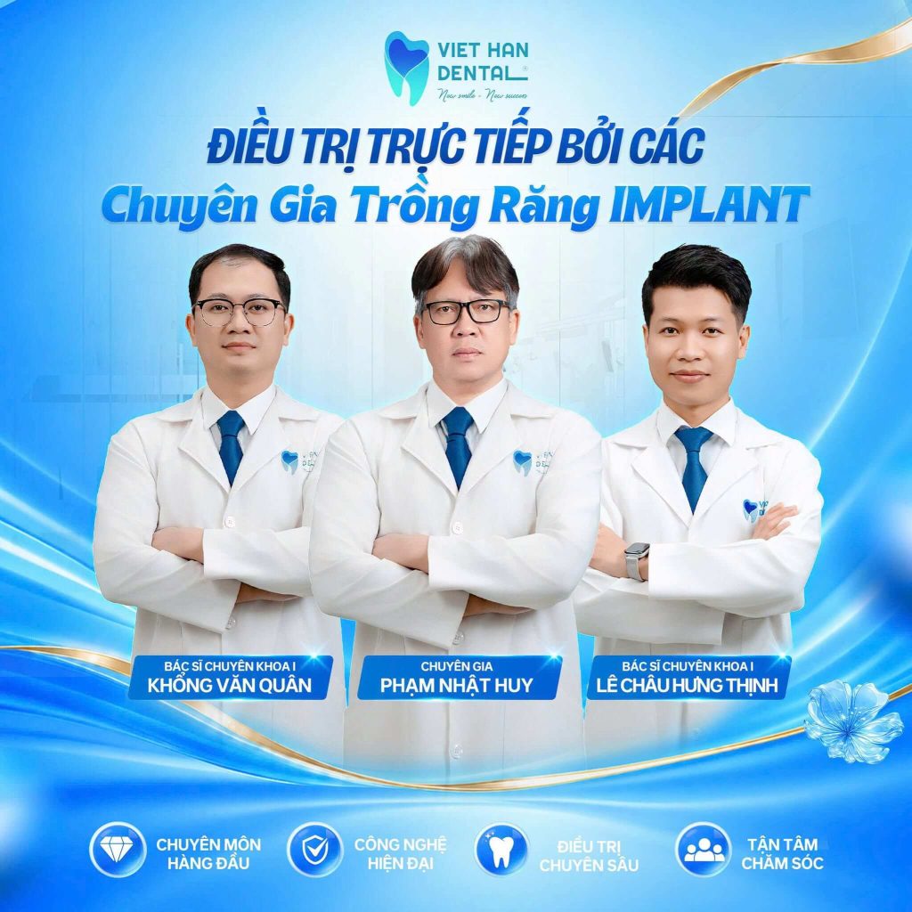 Bác sĩ chính quy chuyên sâu Implant trực tiếp thăm khám và điều trị